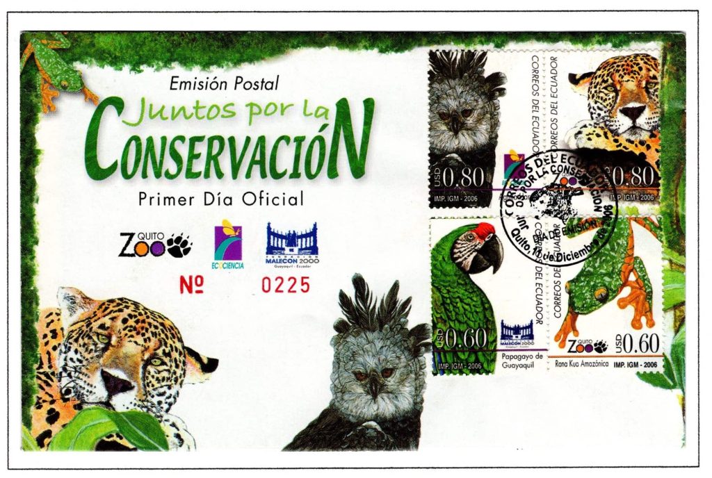 Ecuador 2006 FDC Scot#1850a b,1851a b