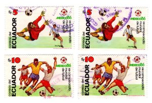 ecuador used stamps