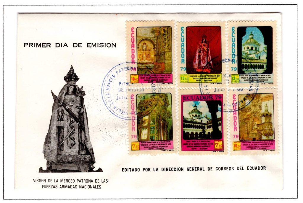 Ecuador 1980 FDC Scott#C685,C686,C688 C691