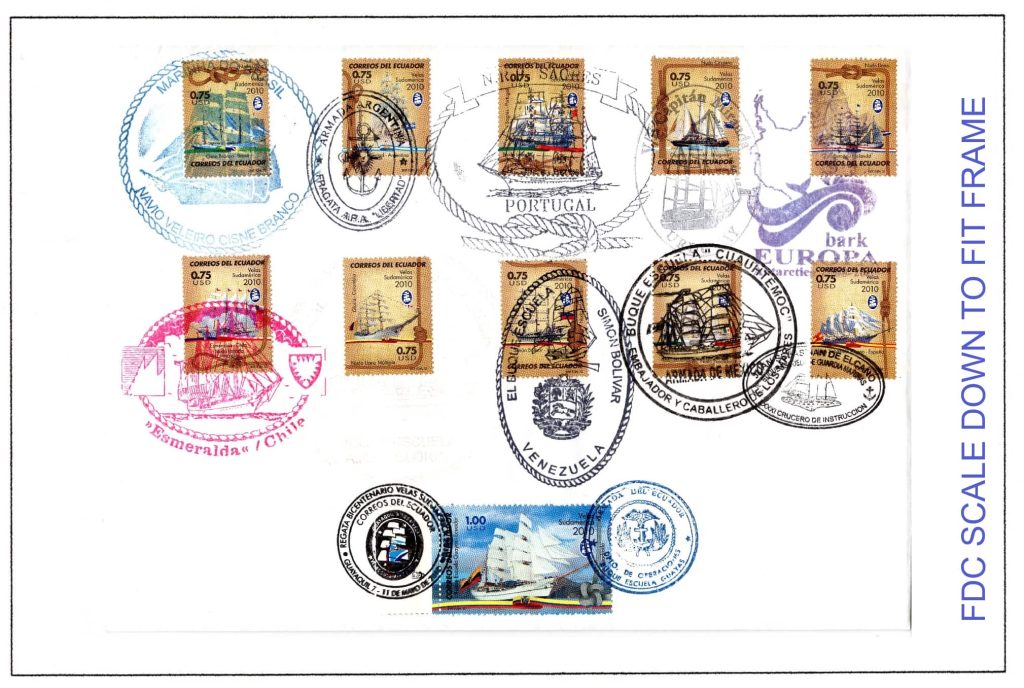 Ecuador 2010 FDC Scott#2005a j