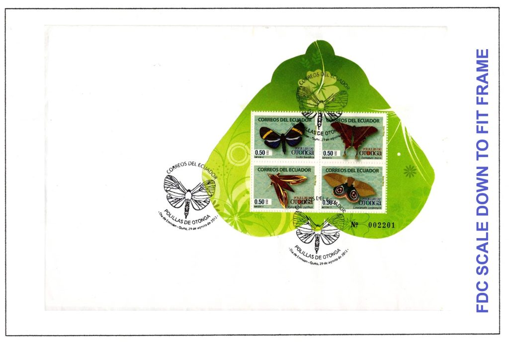 Ecuador 2012 FDC Scott#2070 a d