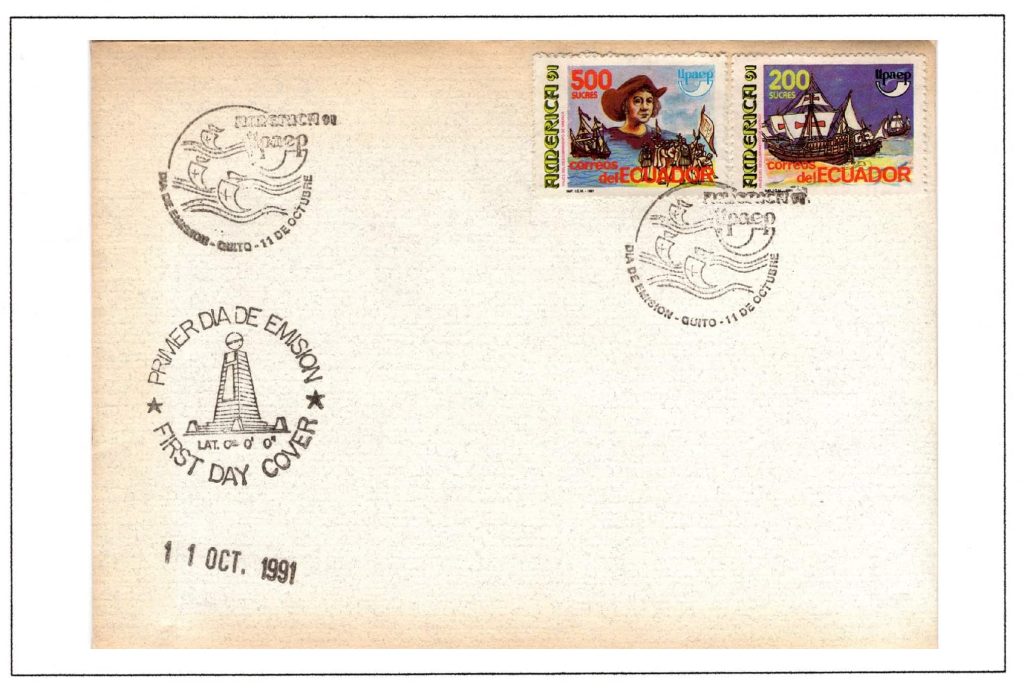 Ecuador 1991 FDC Scott#1266 1267