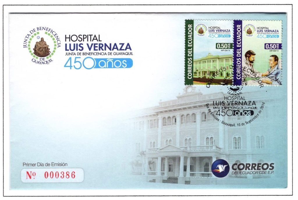 Ecuador 2014 FDC Scott#2130a b