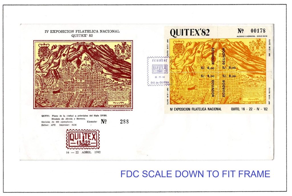 Ecuador 1982 FDC Scott#1023