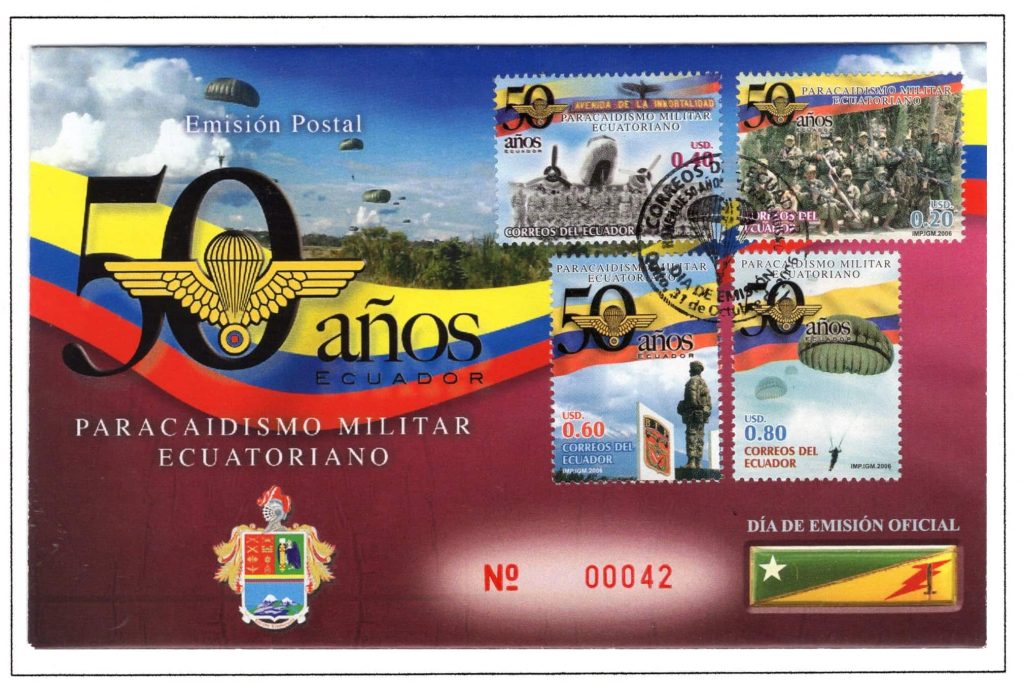 Ecuador 2006 FDC Scott#1838 1841