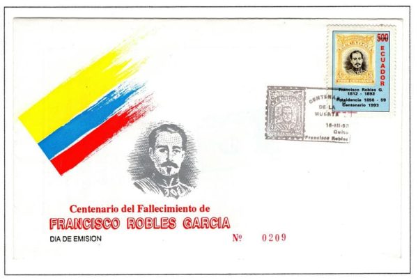 Ecuador 1993 FDC Scott#1306