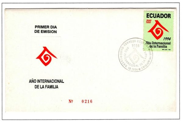 Ecuador 1994 FDC Scott#1328