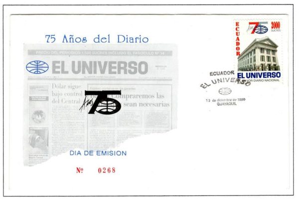 Ecuador 1996 FDC Scott#1415