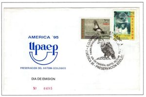 Ecuador 1996 FDC Scott#1421 1422