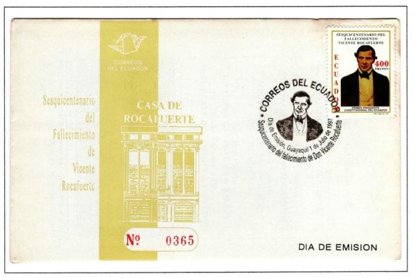 Ecuador 1997 FDC Scott#1428