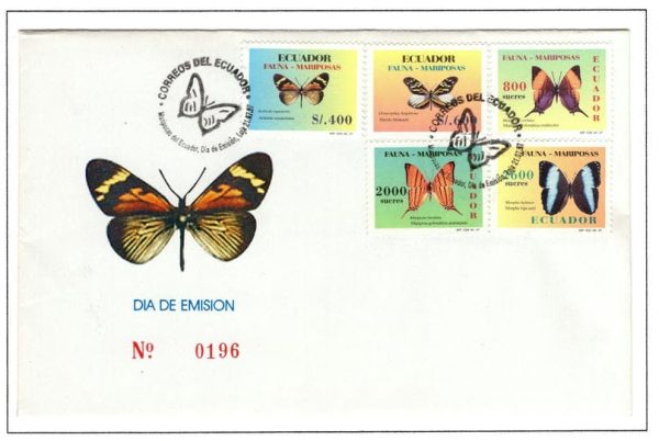 Ecuador 1997 FDC Scott#1430 1434