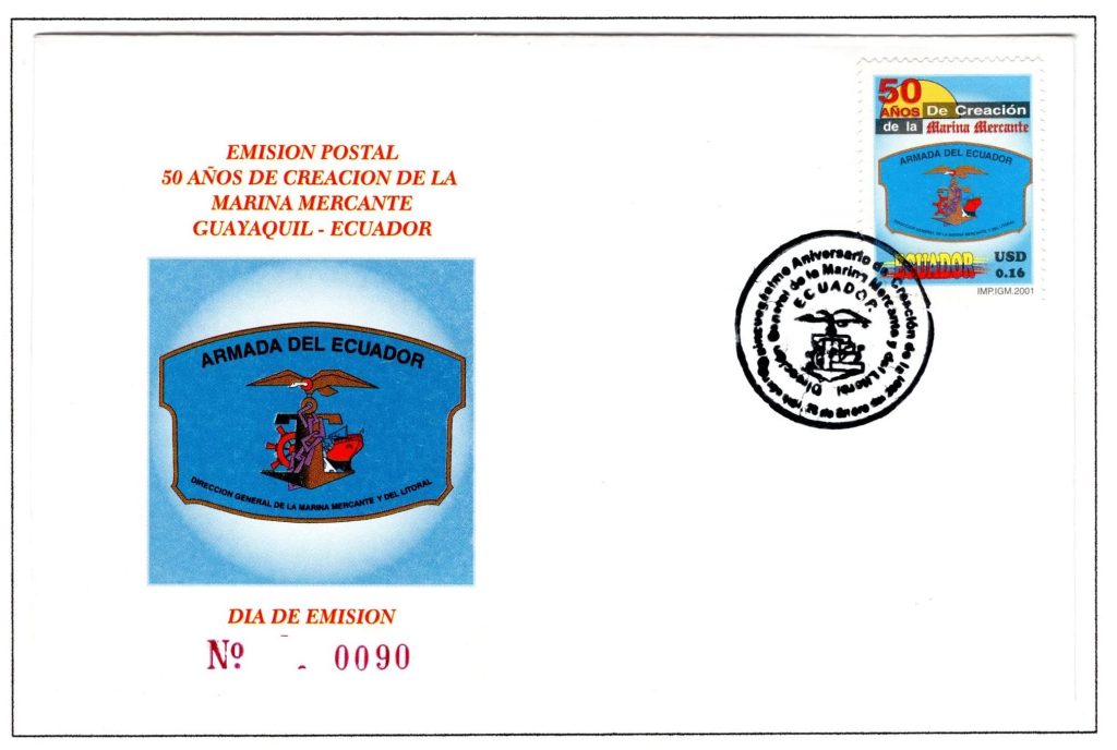 Ecuador 2001 FDC Scott#1567