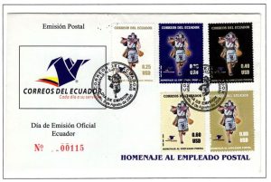 Ecuador 2006 FDC Scott#1811 1815