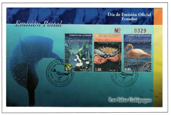 Ecuador 2006 FDC Scott#1842 1845 pt.1of2