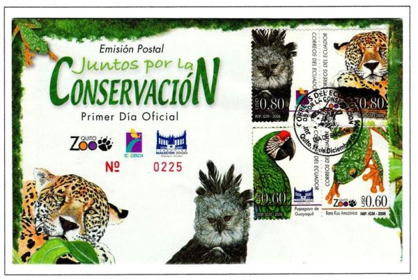 Ecuador 2006 FDC Scott#1850a b,1851a b