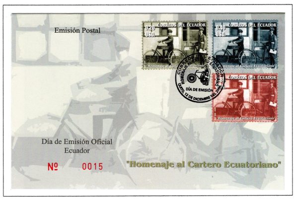 Ecuador 2006 FDC Scott#1860 1862