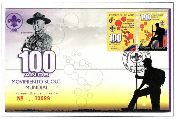 Ecuador 2007 FDC Scott#1879 1880