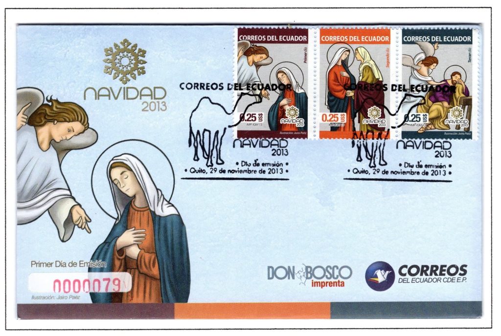 Ecuador 2013 FDC Scott#2110a c