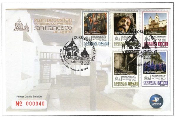 Ecuador 2015 FDC Scott#2149 2153