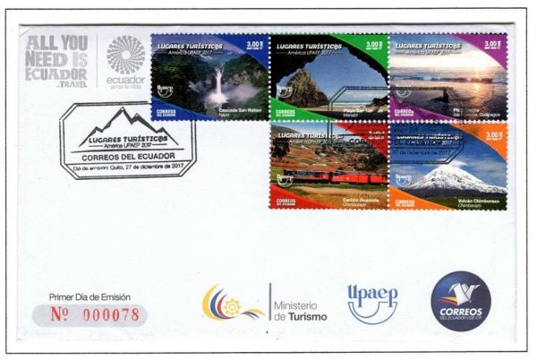 Ecuador 2017 FDC Scott#2202